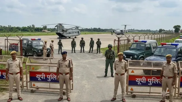 वाराणसी एयर शो को लेकर गाजीपुर में अलर्ट, हिस्ट्रीशीटरों पर लगातार रखी जा रही नजर
