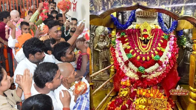 24 घंटे जागने वाला धार्मिक शहर बना यूपी का विंध्याचल, 64 फीसदी बढ़ी श्रद्धालुओं की संख्या
