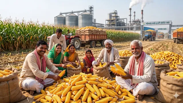 एथेनॉल इंडस्ट्री ने रुहेलखंड के मक्का किसानों को दिया बड़ा बाजार, आय में होगी बढ़ोतरी
