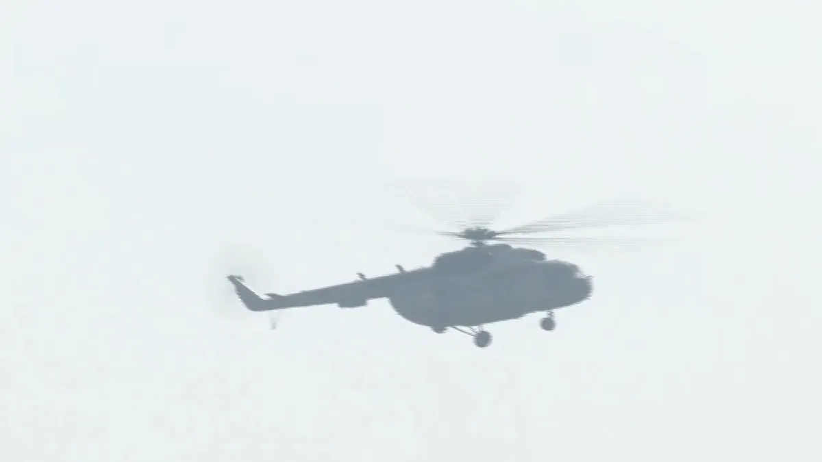 amit shah helicopter