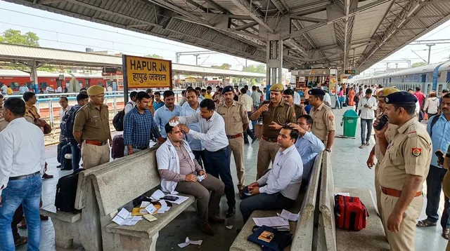 हापुड़: बदरीनाथ की टिकट कटाने गए डिप्टी CMO पर जानलेवा हमला, सिर फोड़कर आरोपी फरार