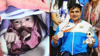 बेटी के जन्म लेते ही पैरा एथलीट ने एशियन गेम्स में जीता पदक।