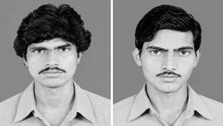 शहीद अजीत महतो और शहीद धनंजय महतो।