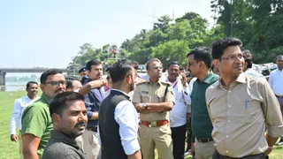 DC-SSP ने घाटों का किया निरीक्षण