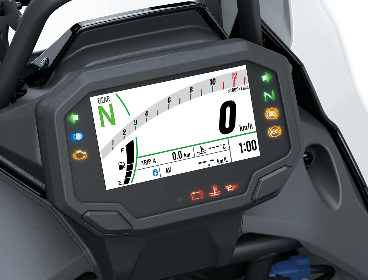 2027 Kawasaki KLE500 SE SmartRide screen