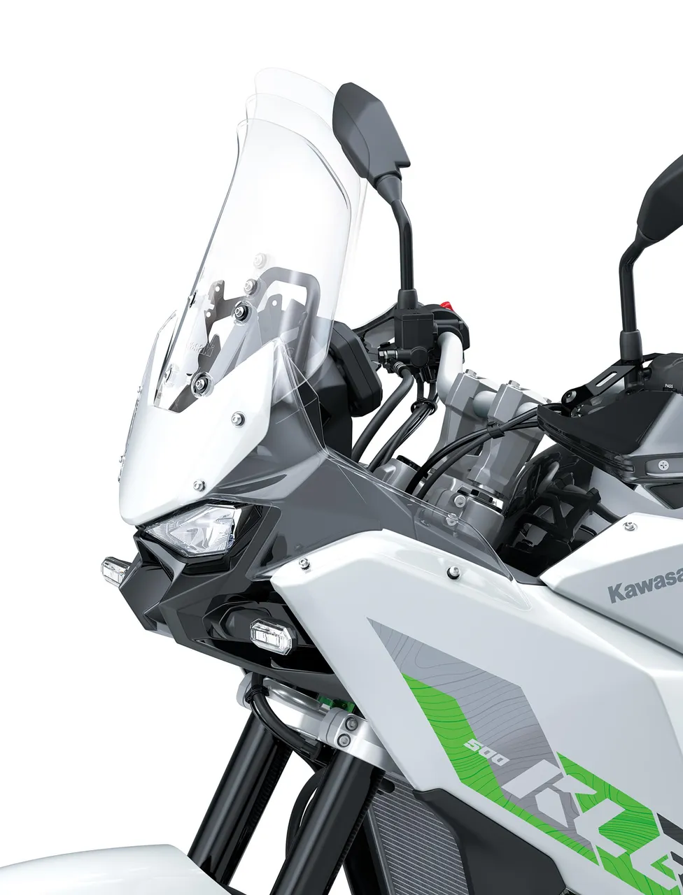 2027 Kawasaki KLE500 SE SmartRide windsheald