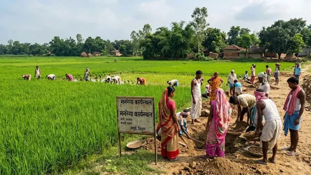 कागजी आंकड़ों में उलझी खेती! जमुई में 90% धान रोपनी का दावा, सरकार ने सुखाड़ मानकर मनरेगा काम को दी हरी झंडी
