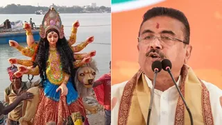 हुगली में दुर्गा प्रतिमा विसर्जन पर शुभेंदु अधिकारी का बयान