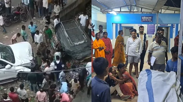 जमुई में रफ्तार का कहर: 'बिहार सरकार' लिखी स्कॉर्पियो ने ऑटो को रौंदा, मेले से लौट रहे 1 युवक की मौत; 2 घायल
