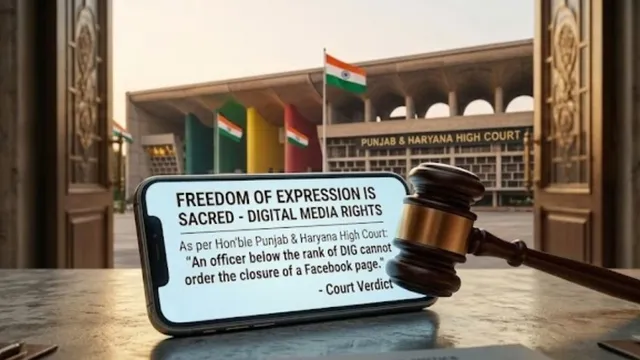 पंजाब-हरियाणा हाईकोर्ट का अहम फैसला, DIG से नीचे का अधिकारी बंद नहीं करा सकता फेसबुक पेज, इंफ्लुएंसर्स को राहत