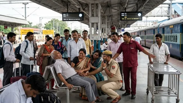 नोएडा से बलिया जा रहे 68 वर्षीय बुजुर्ग की बिगड़ी तबीयत, गाजियाबाद स्टेशन पर अचानक मौत
