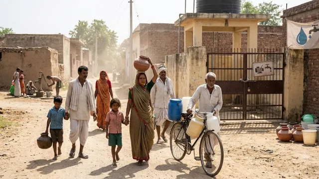 पेयजल संकट: जलघर की मोटर 4 दिन से खराब, 6500 की आबादी पानी को तरसे

