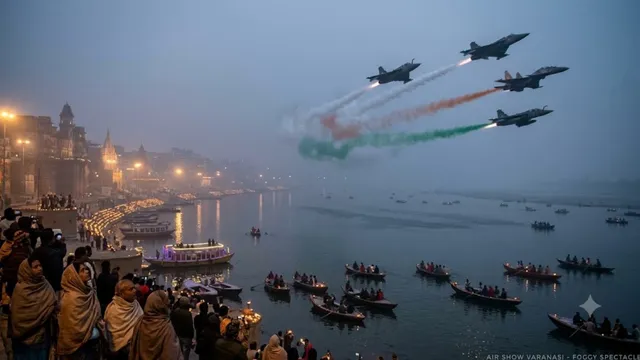 वाराणसी में मौसम का रुख हो चला बेहतर, कोहरा समय से छंटा तो एयरशो का दिखेगा शानदार नजारा