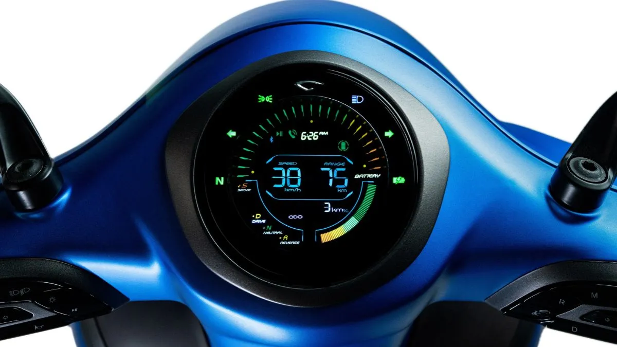 bajaj chetak console