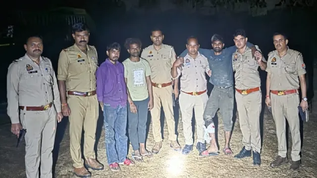 मेरठ: 10 टन सरिया लूट के मामले का 24 घंटे में राजफाश, मुठभेड़ के बाद तीन बदमाश गिरफ्तार; एक के पैर में लगी गोली