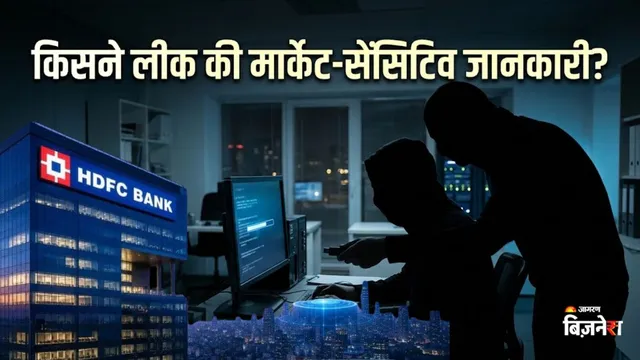 HDFC बैंक में बड़ा खुलासा! दो सीनियर अधिकारियों ने लीक की गोपनीय जानकारी; जांच में मिले सबूत