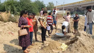 रोहतक में कच्चा बेरी रोड गोदाम में मिला 'सफेद जहर' (जागरण फोटो)