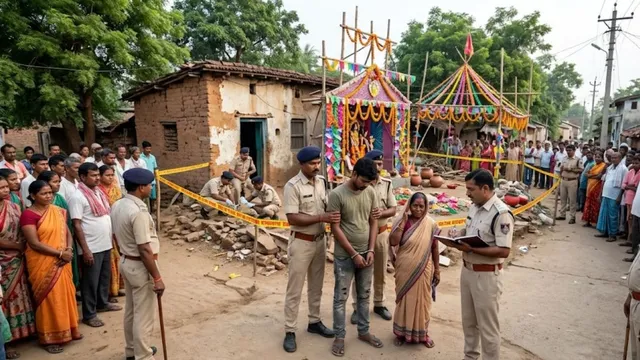 सरायकेला में मनसा मूर्ती विसर्जन के बाद पिता-पुत्र में विवाद, बेटे ने धारदार हथियार से काटकर ली पिता की जान
