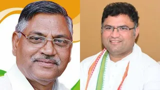 उदय भान और अशोक तंवर।