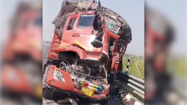 ट्रेन का झूठा दिलासा देकर ट्रैक्टर से 611 किमी ले जा रहा था ठेकेदार, गंगा एक्सप्रेसवे पर उजड़ गया परिवार