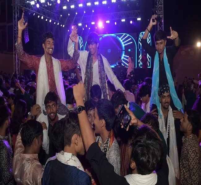 Dainik Jagran Durian Dandiya Night in Prayagraj