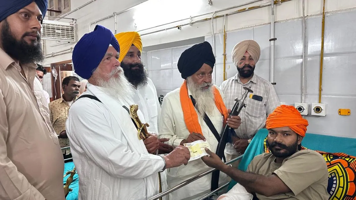 SGPC cheque