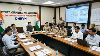 बिजली हड़ताल से निपटने को गुरुग्राम प्रशासन अलर्ट ( एआई जेनरेटेड इमेज )
