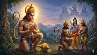 हनुमान जी की महानता (Picture Credits- AI Images)