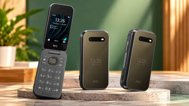 Nokia फोन बनाने वाली कंपनी का नया फ्लिप फोन लॉन्च: डुअल डिस्प्ले, AI असिस्टेंट और 1450mAh की बैटरी भी