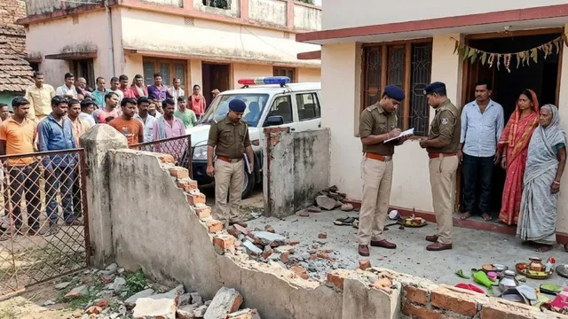 जामताड़ा में बंद घर की बाउंड्री तोड़कर लाखों की चोरी, पूजा में गांव गया था परिवार; जेवर व 50 हजार कैश पार