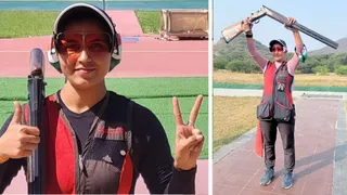 एशियन गेम्स में ट्रैप शूटिंग में पदक जीतने वाली नीरू ढांडा (फाइल फोटो)