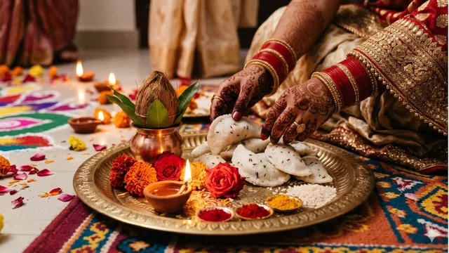 करवा चौथ की पूजा में चावल के फरे क्यों हैं जरूरी? सिर्फ भोग नहीं, जुड़ा है अखंड सौभाग्य का बड़ा रहस्य