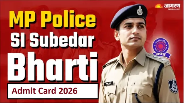 MP Police SI Admit Card 2026: एमपी पुलिस एसआई सूबेदार एडमिट कार्ड कभी भी हो सकते हैं जारी, परीक्षा 28 अक्टूबर को