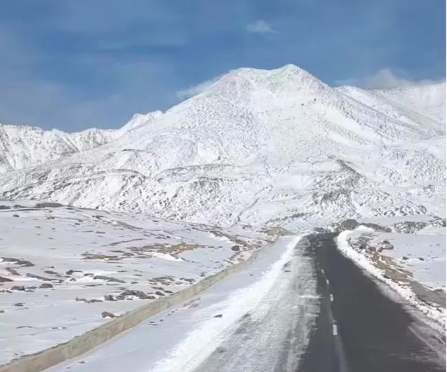 snow Freeze on road 1