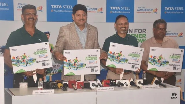 Tata Steel Run-a-Jamshedpur : 9 लाख के पुरस्कार और जियो टैगिंग पौधरोपण के साथ होगी हाफ मैराथन, वेबसाइट लॉन्च
