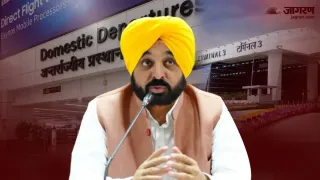 भगवंत मान काे लेकर बीजेपी ने केजरीवाल को घेरा। फोटो: आर्काइव
