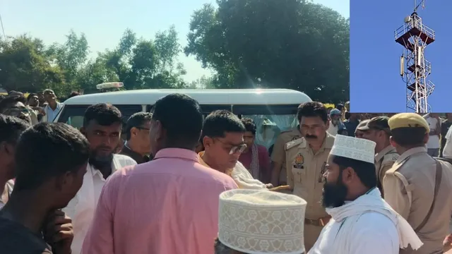 बहराइच में हाईटेक व्यवस्था कारगर, प्रेमी से वीडियो कॉल पर निकाह के बाद टावर से उतरी युवती