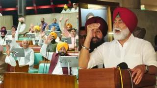 नशे पर पंजाब विधानसभा में हंगामा, कांग्रेस का वॉकआउट।