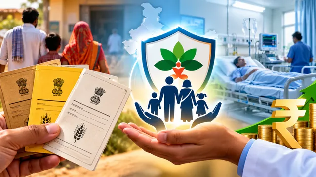 आयुष्मान योजना में बड़ा बदलाव! अब सभी राशन कार्ड धारकों को मिलेगा 5 लाख तक कैशलेस इलाज का फायदा