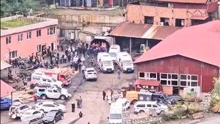 तुर्किए में खदान में विस्फोट (फोटो- सोशल मीडिया/एक्स)।