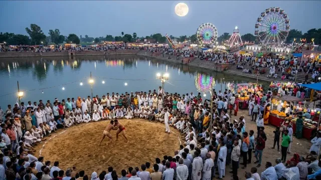 आजमगढ़ में ऐतिहासिक लखराव पोखरे पर दिखेगी 66 साल पुरानी परंपरा की झलक, शरद पूर्णिमा पर लगेगा मेला और दंगल
