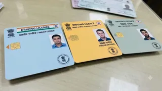 ड्राइविंग लाइसेंस के नियमों में बड़ा बदलाव (यह तस्वीर AI की मदद से बनाई गई है।)