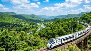 पलामू से जयपुर के लिए सीधी साप्ताहिक ट्रेन सेवा। (एआई जेनरेटेड इमेज)