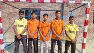 काशी के छह युवा हैंडबॉल खिलाड़ियों का उत्तर प्रदेश टीम में चयन।