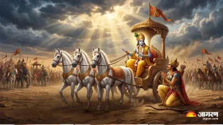 किसी प्रियजन को खोने के दुख से उबरने के लिए श्रीमद्भगवद्गीता की सीख। (Picture Credit- AI Generated)