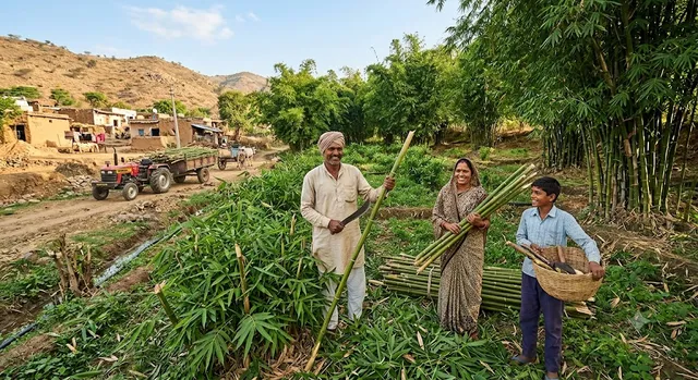 यूपी में अब बंजर जमीन भी उगलेगी सोना, बांस की खेती कर बंपर मुनाफा कमाएंगे किसान