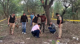 शूटर मनमेहर सिंह ने जंगल में छिपाई थी पिस्टल, पुलिस ने की बरामद।