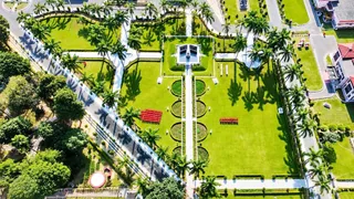 स्वच्छता और हरियाली से भरा जाट रेजिमेंट सेंटर का दृश्य। सौ. सेना