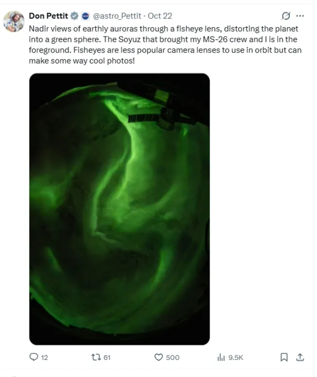 Astronaut Don Pettit captured the aurora on camera (1)