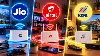Jio बनाम Airtel बनाम BSNL ब्रॉडबैंड प्लान। Photo- ChatGPT.